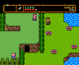 Neutopia II (Japan) Screenshot 1